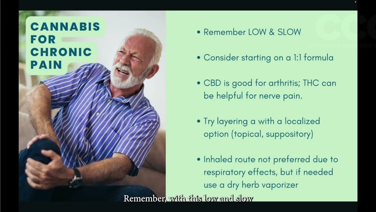 Seniors and Cannabis: An Introduction - Managing Chronic Pain