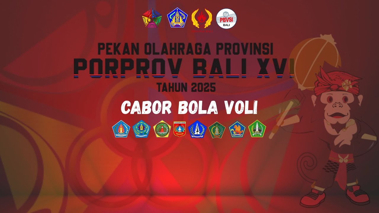 KARANGASEM VS TABANAN  PUTRA || PORPROV BOLA VOLI 2025