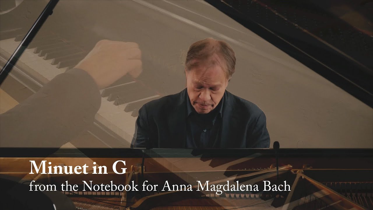 Minuet in G Major and Minuet in G Minor (Pezold) from the Notebook for Anna Magdalena Bach