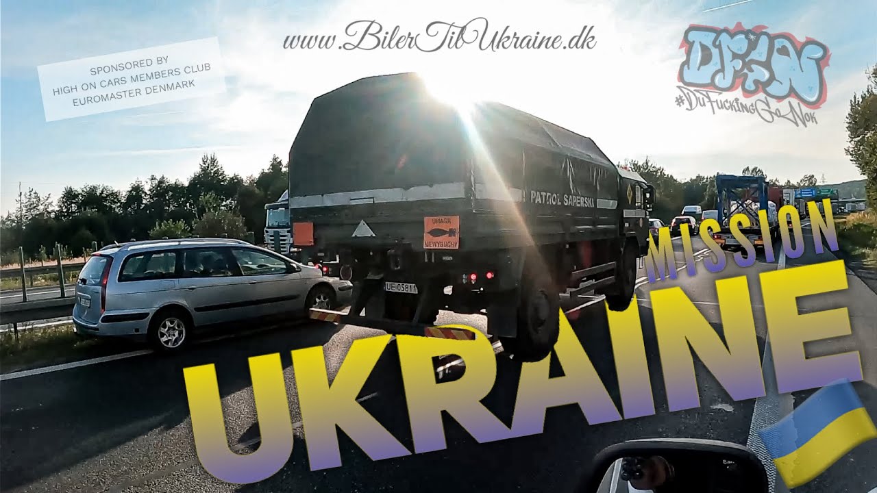 MISSION UKRAINE, Biler til Ukraine, #TeamLoudnProud
