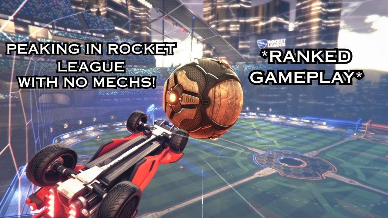 PEAKING IN ROCKET LEAGUE WITH NO MECHANICS! | RANKED GAMEPLAY! |