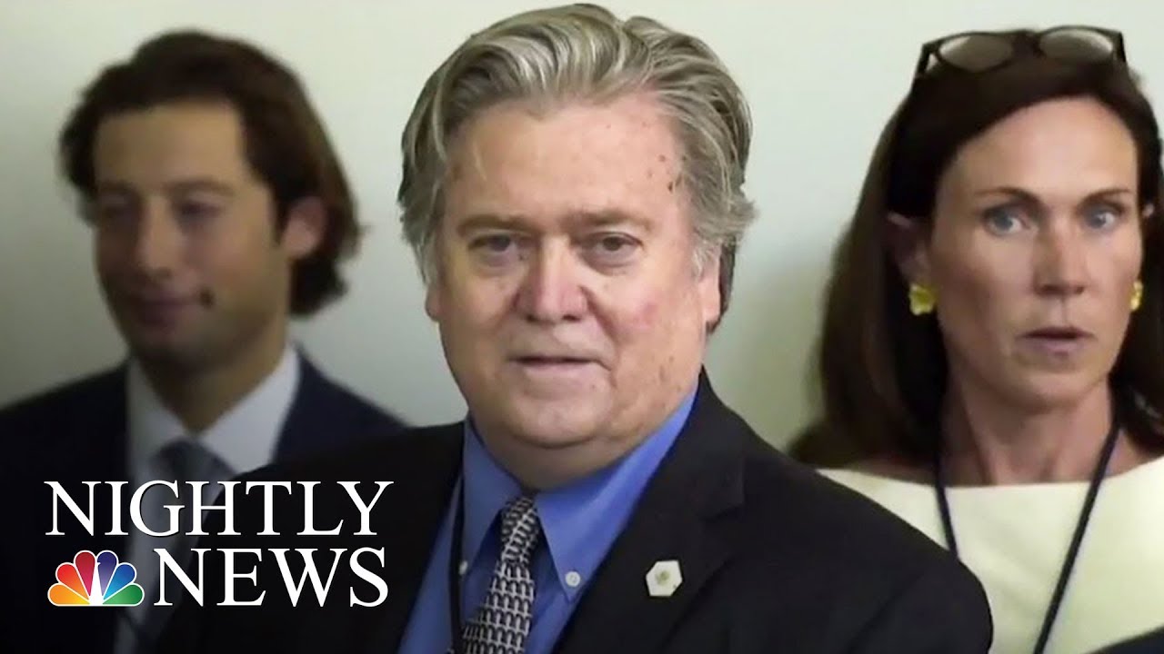 Steve Bannon Out As White House Chief Strategist | NBC Nightly News