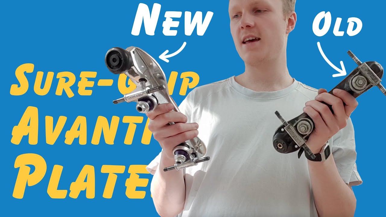 Sure-Grip Avanti Roller Skate Plate Review 🛼🍽 Is there any difference? Roller Skate Quad Skating UK