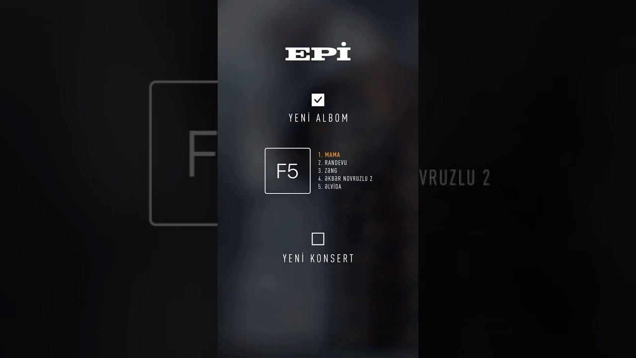 EPİ - F5 (Yeni Albom)