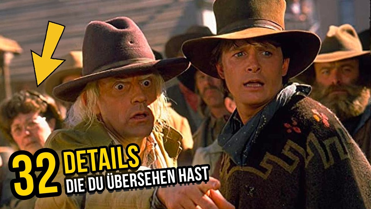 32 DETAILS, die du in ZURÜCK IN DIE ZUKUNFT III übersehen hast | KURIOSITÄTEN und GEHEIMNISSE