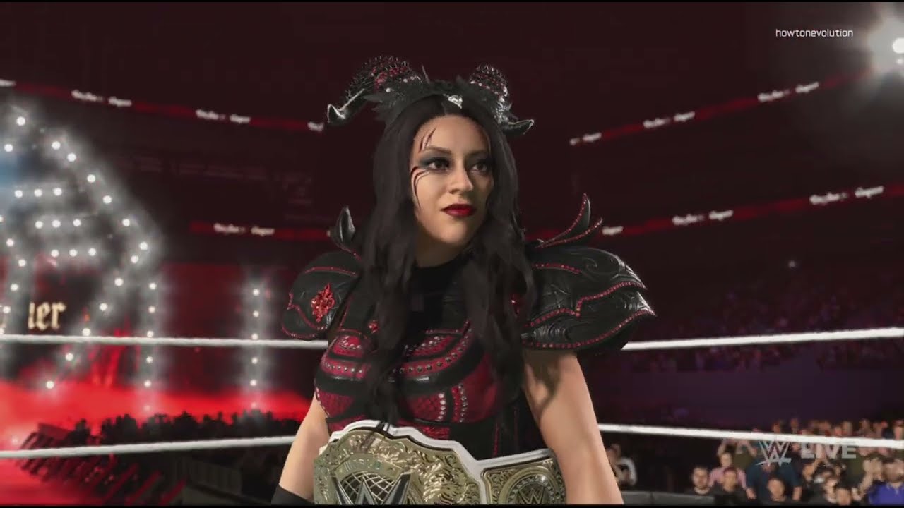 WWE 2K26: STEPHANIE VAQUER VS. RHEA RIPLEY (DUMPSTER MATCH)