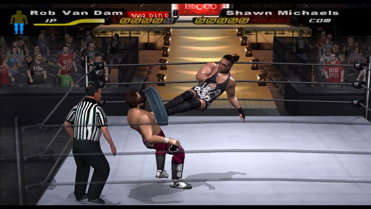 Rob Van Dam vs Shawn Michaels Brutal Last Man Standing! | WWE HCTP PS2 Gameplay epic Showdown 🔥💥