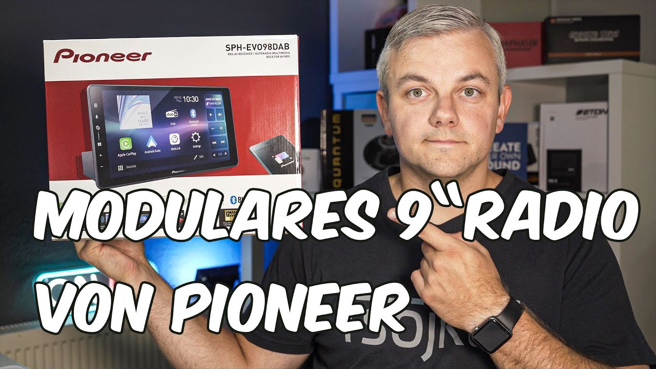 Unboxing & erster Eindruck: Pioneer SPH-EVO98DAB mit modularem Display