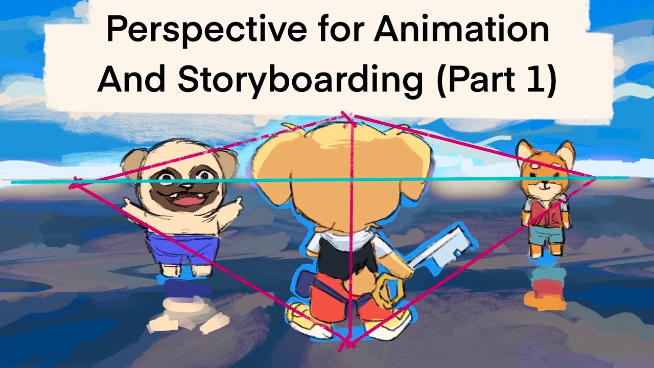 Perspective for Animation and Storyboarding (Part 1 - The Basics)