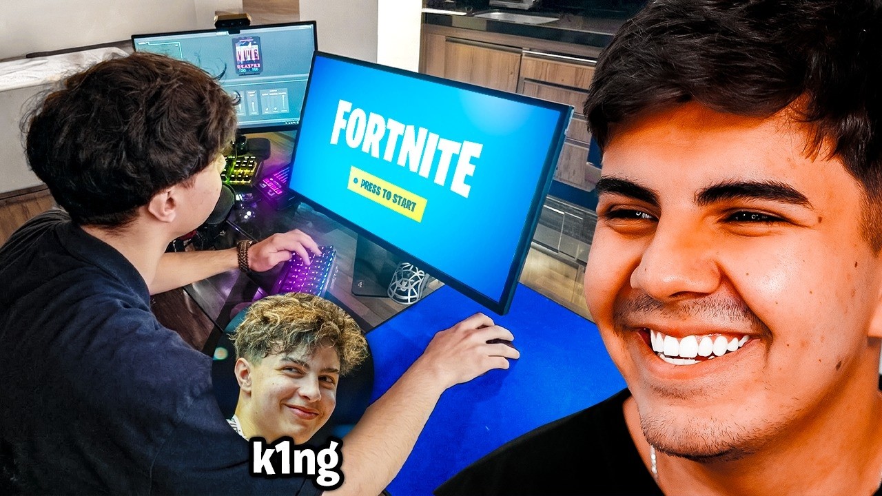 COMO O K1NG, O MAIOR CAMPE&Atilde;O DA NOSSA REGI&Atilde;O, JOGA FORTNITE? - SETUP DOS PROS Ep. 9