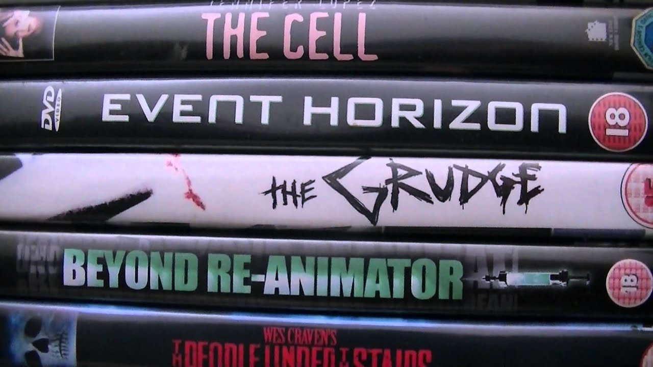My DVD horror Collection