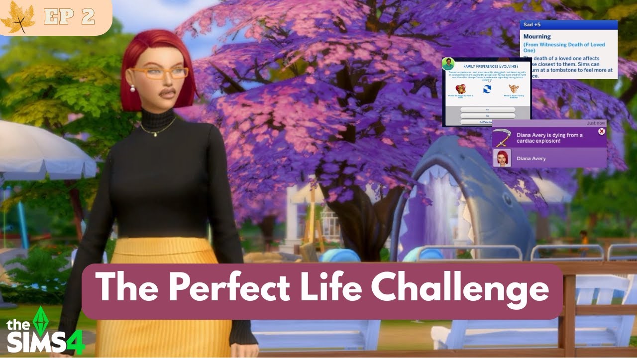 Испытание «Идеальная жизнь» 🌿 | Семейная игра в Sims 4 | Эпизод 2 (Многочисленные смерти, пожары ...