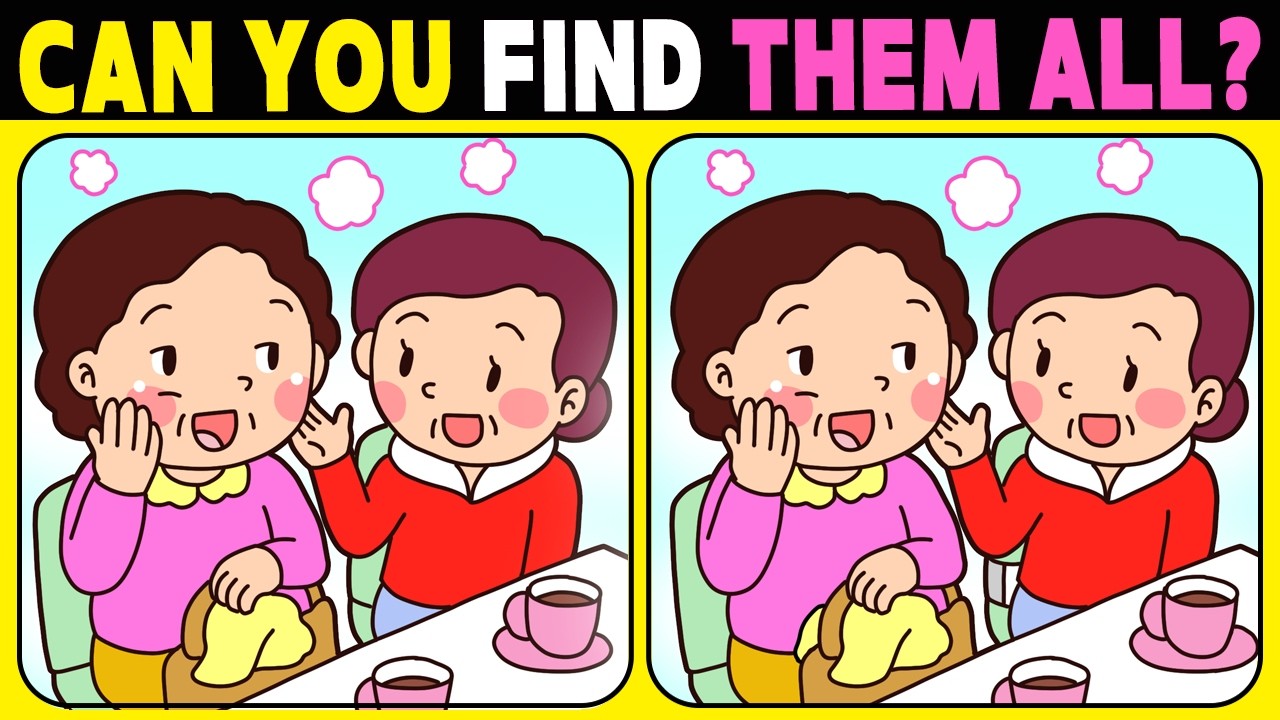 【Spot the difference】Can you find it? Only genius find the difference. No.1264