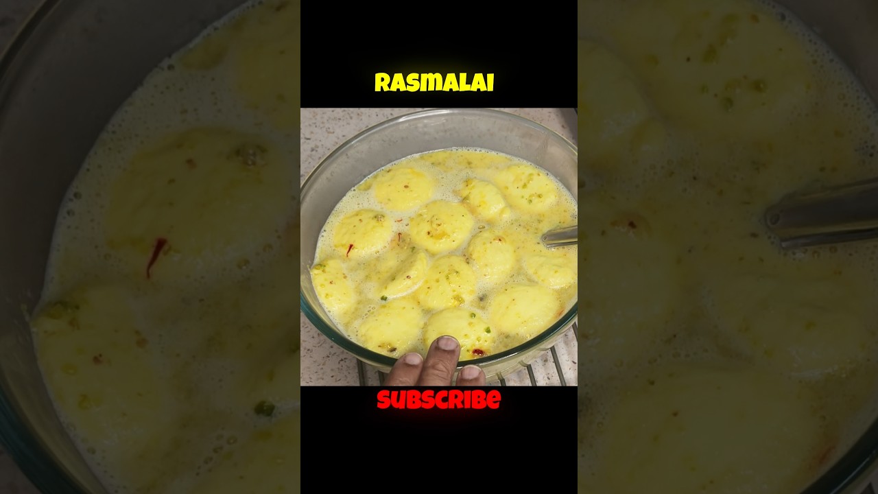 Rasmalai Recipe 😋#rasmalairecipe #rasmalai #food #shorts