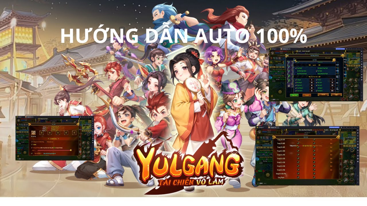 yulgang tái chiến võ lâm mobile hưỡng dẫn auto đúng cách từ a đến z #hieuhaugiangtv