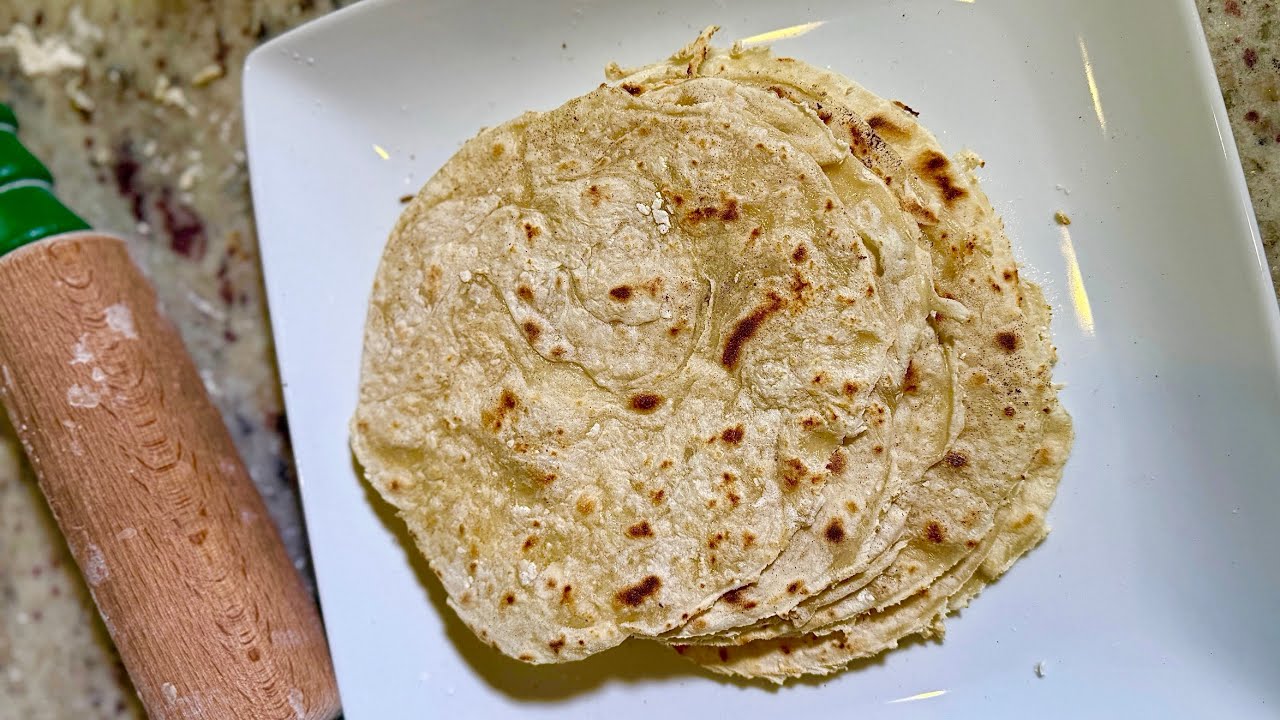Легкие домашние мучные лепешки