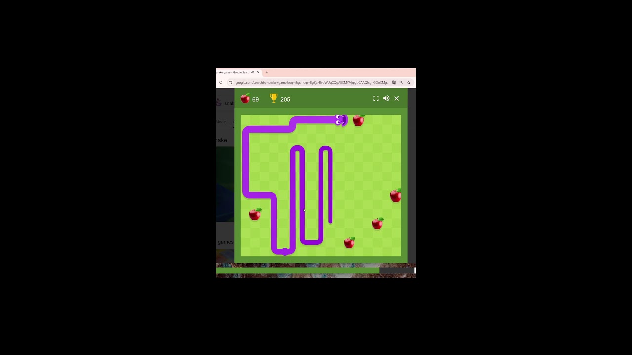 beating google snake  new record