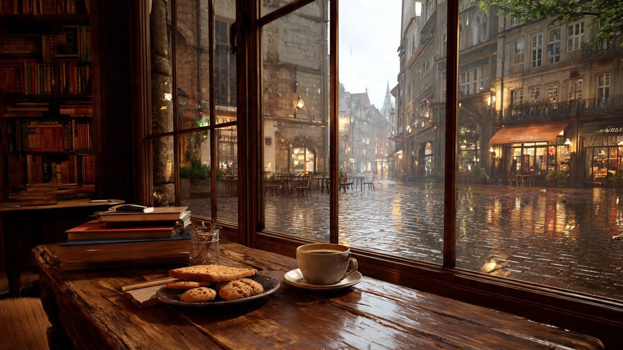 When the City Sleeps, This Café Jazz Plays 🌙🎷