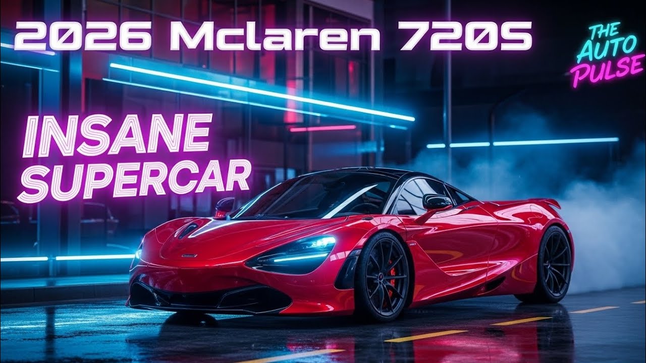 2026 McLaren 720S Review | 710HP Twin Turbo V8 Beast | World's Fastest Supercar
