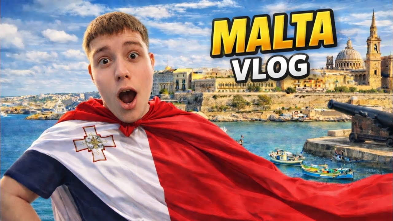 PUTOVANJE NA MALTU! (VIDELI SMO ISUSA) VLOG #1 
