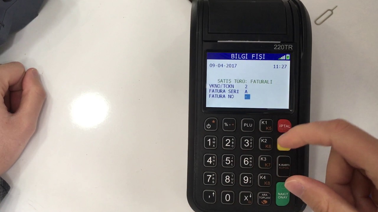 Yeni Nesil Yazar Kasa Beko 220TR Faturalı Satış Nasıl Yapılır ?