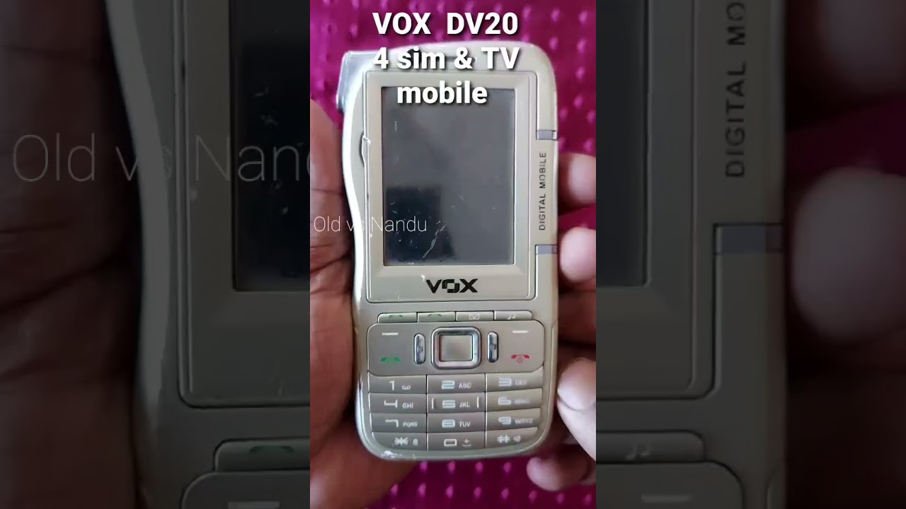 #Nokia  C5, #VOX DV20 4 sim and TV mobile