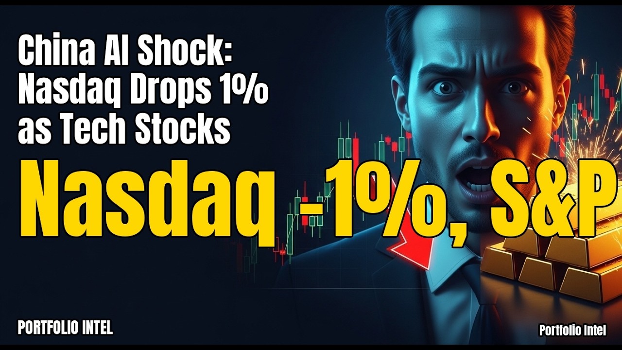China AI Shock: Nasdaq Drops 1% as Tech Stocks Crater