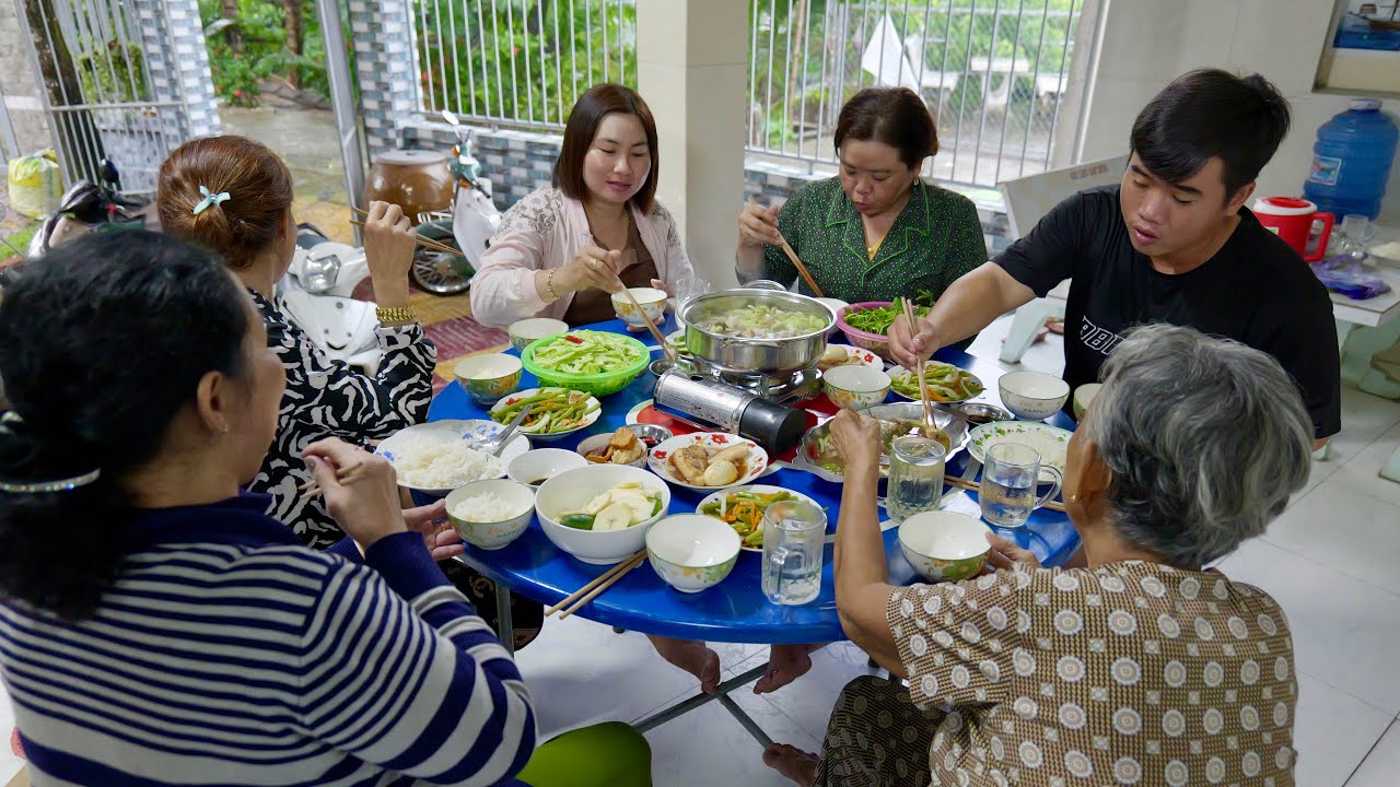 ĐÁM GIỖ MIỀN TÂY * về Đồng Tháp ăn đám giỗ bà ngoại mùa nước lũ