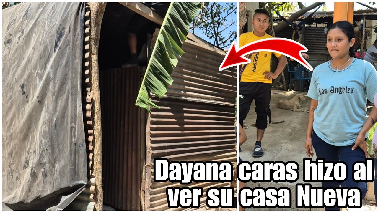 Mira la Reacción de Dayana al ver su casa terminada|Hasta la cara le cambio al verla😨