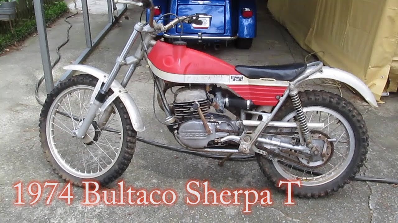 Первый старт за 42 года — Bultaco Sherpa T 350