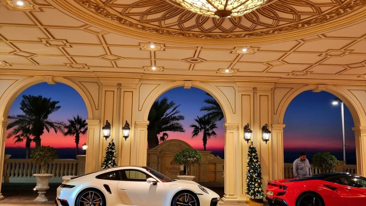 Raffles The Palm Dubai Walking Tour & Dinner at Le Jardin 9-12 January 2024