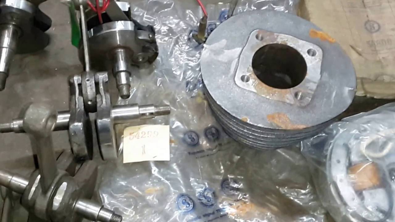 Sachs Puma 98/125  encendidos , cilindros, cigueñales, block nvo año 1960 en su packaging original.