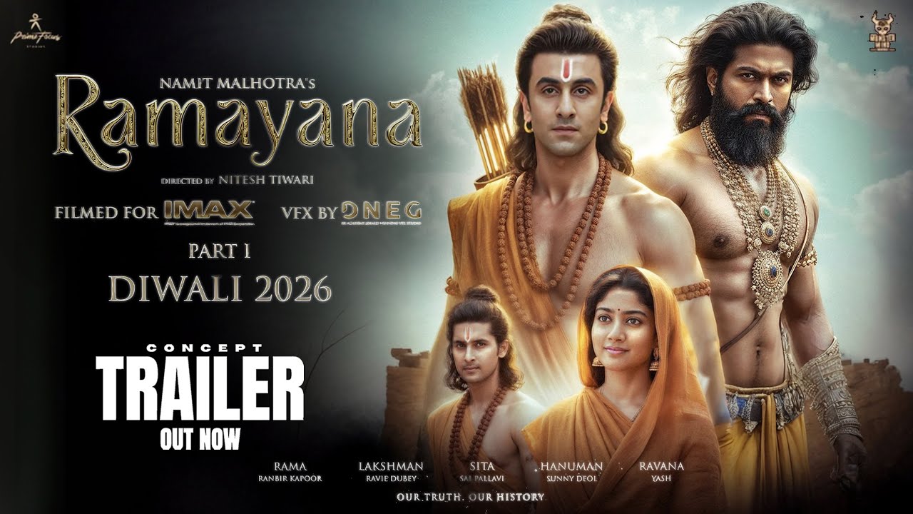Ramayana : Concept Trailer | Ranbir Kapoor as Ram | Yash as Ravan | Sai Pallavi | Sunny Deol | 2026