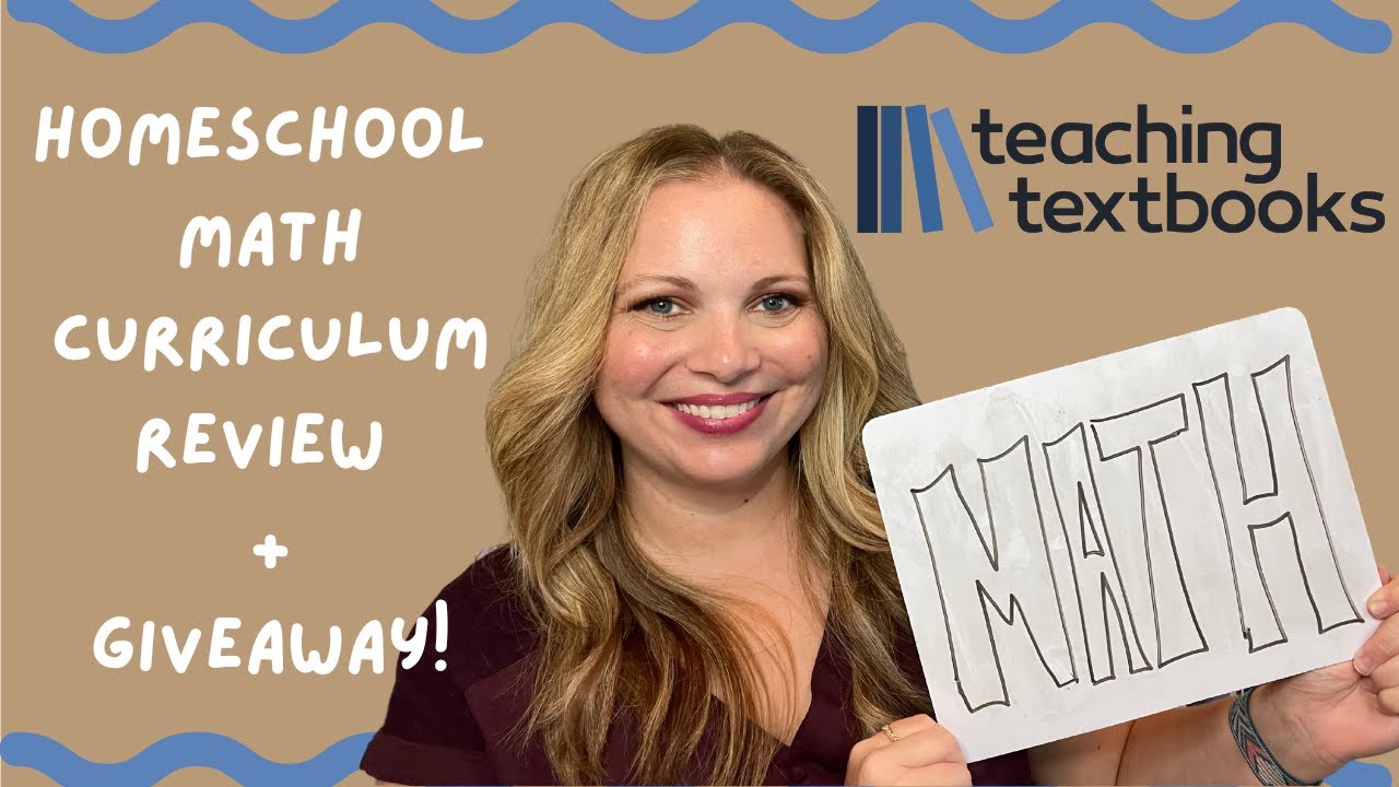 Teaching Textbooks Review and **Give Away**