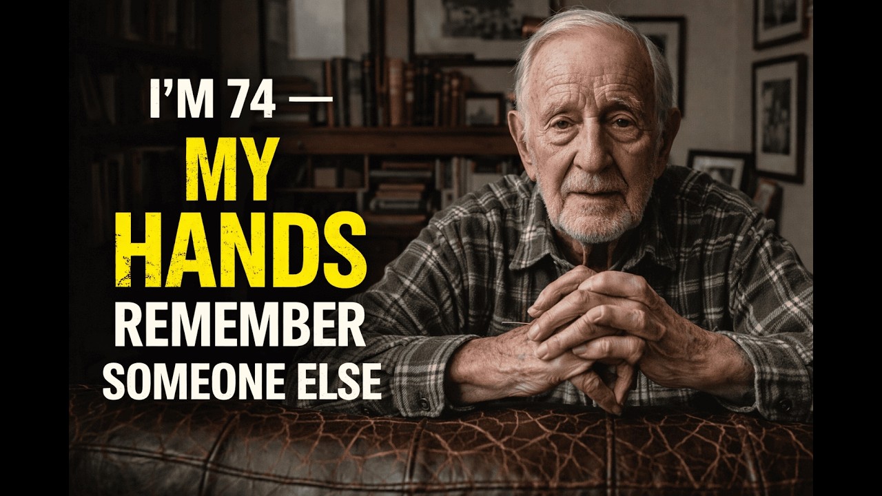 I'm 74 and my hands remember someone else's