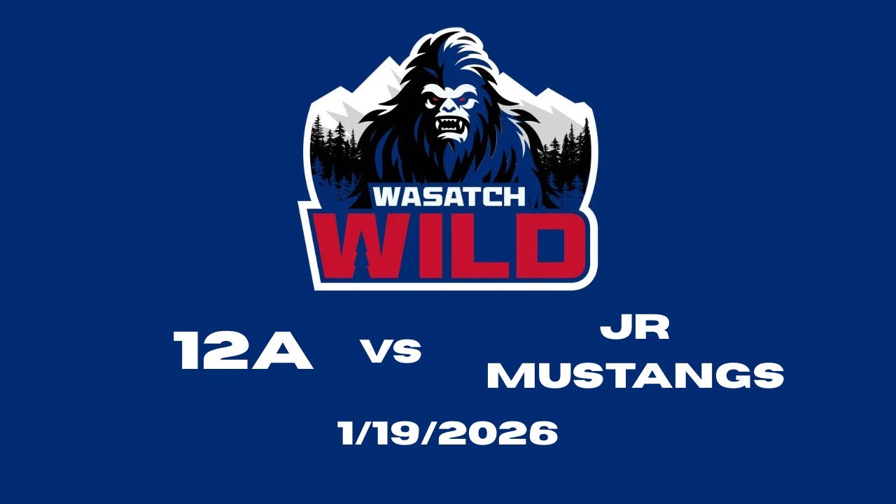 Wild 12A vs Jr Mustangs Championship Grizz Cup 1/19/2026
