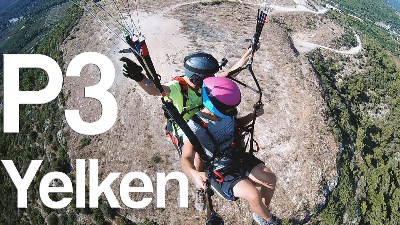 Yamaç Paraşütü Yelken Uçuşu Detaylı Anlatım | P3 Hazırlık #1 | Paragliding