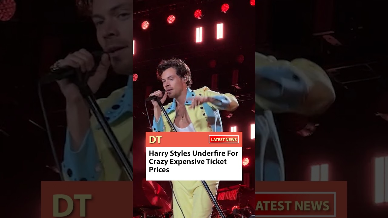 Harry Styles Underfire For Crazy Expensive Ticket Prices