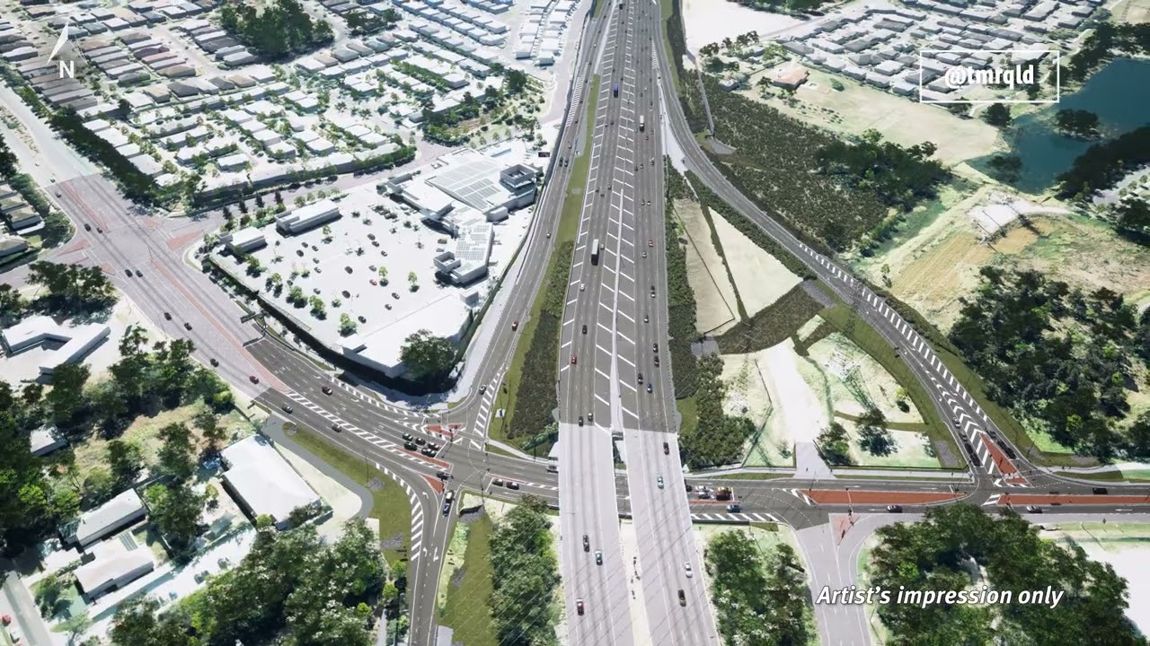 Bruce Highway, Dohles Rocks Road to Anzac Avenue upgrade (Stage 1)