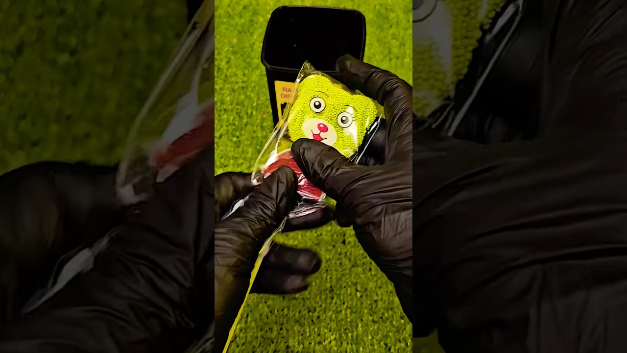 Jelly Bear with Watermelon, Lollipop Candy Mukbang ASMR 🍬 | Skittles, M&M&rsquo;s, Kinder