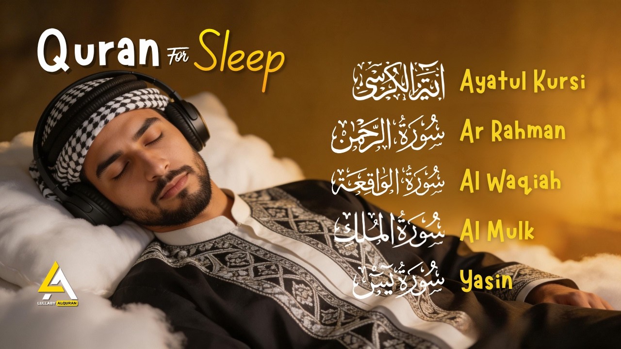 Ultimate Quran Recitation in A Peaceful Voice | Alfatiha, Yasin, Arrahman, AlWaqiah, Almulk