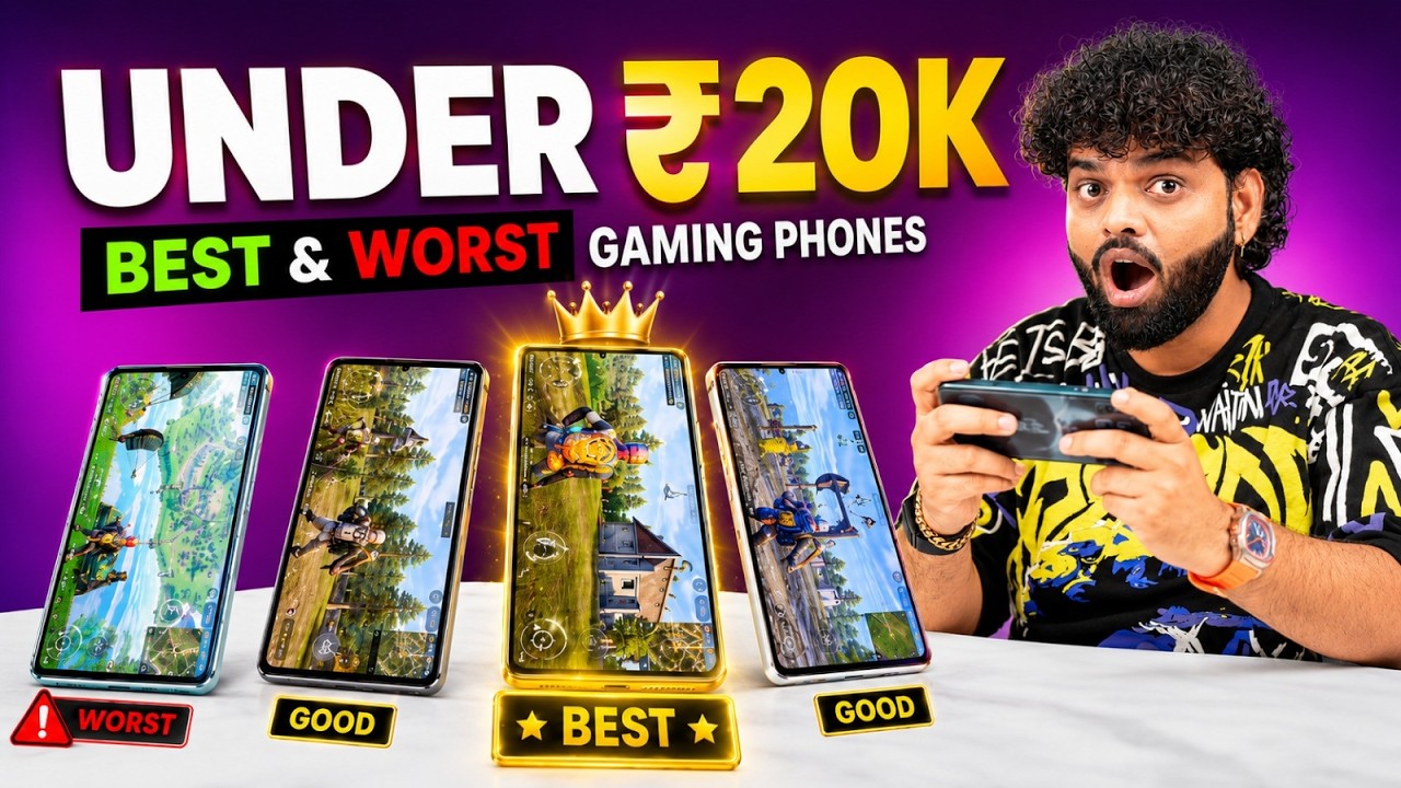 Best Gaming Phone Under ₹20000 - 90 FPS BGMI Test | Buy Now or Wait? 😳