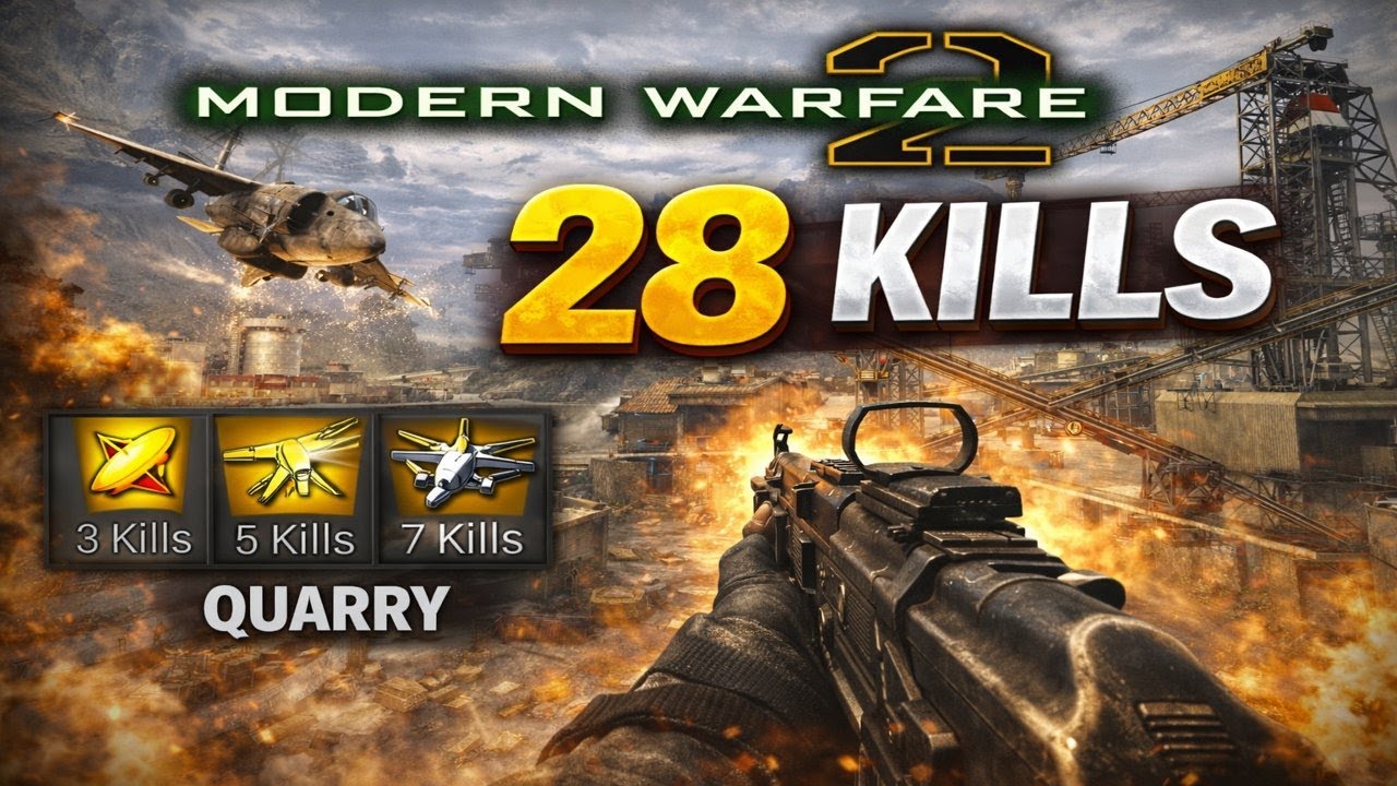 MW2 Quarry 🔥 28 KILLS | Arrasando