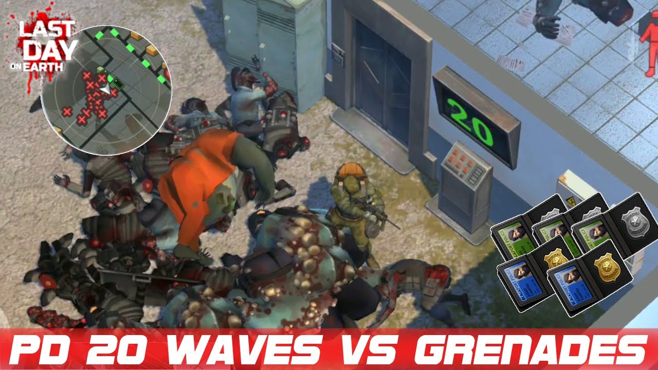 Clearing PD Waves With Grenades Sooo Satisfying | LDOE Blackport PD | Last Day On Earth: Survival