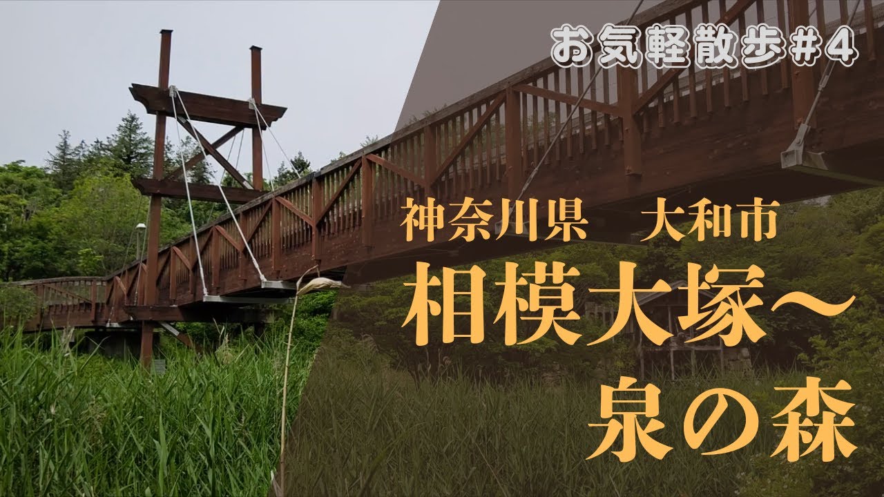 【お気軽散歩】神奈川県大和市相模大塚〜泉の森を散策する。