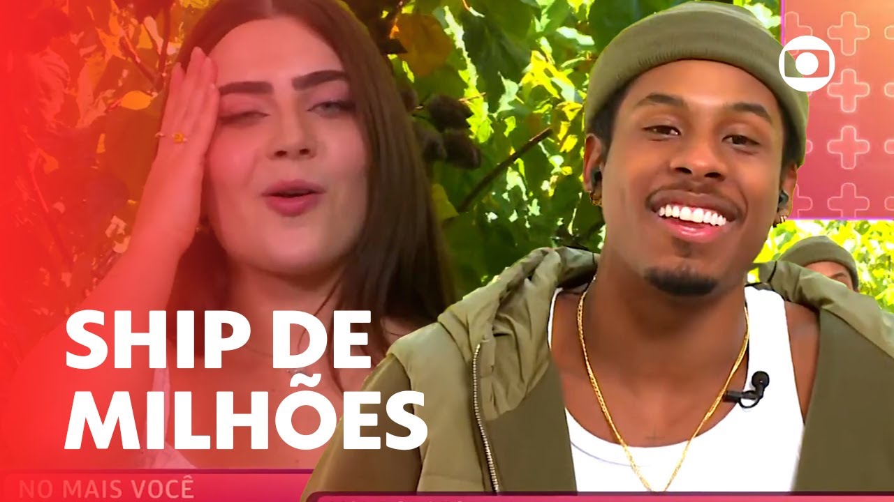 Paulo André comenta sobre relacionamento com Jade Picon fora do BBB 22 | Mais Você | TV Globo