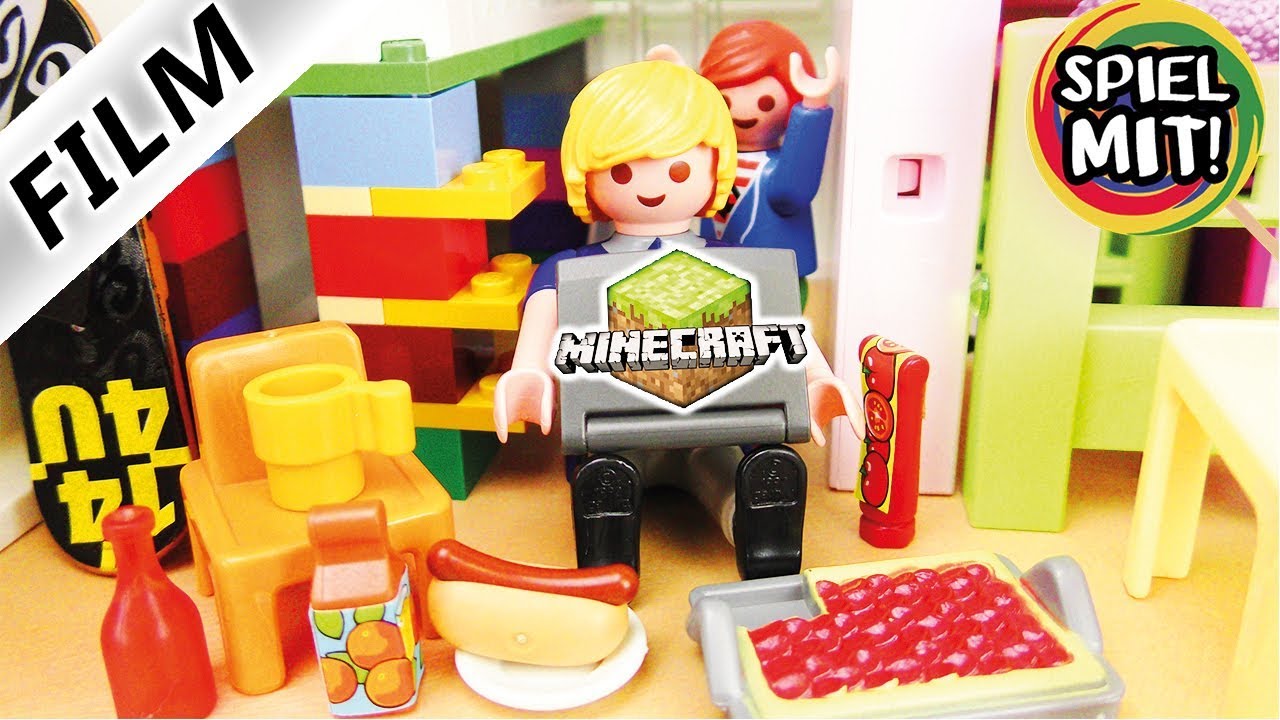 Playmobil Film Deutsch - PAPAS ZOCKSUCHT! DIE GANZE NACHT WACH! Kinderserie Familie Vogel