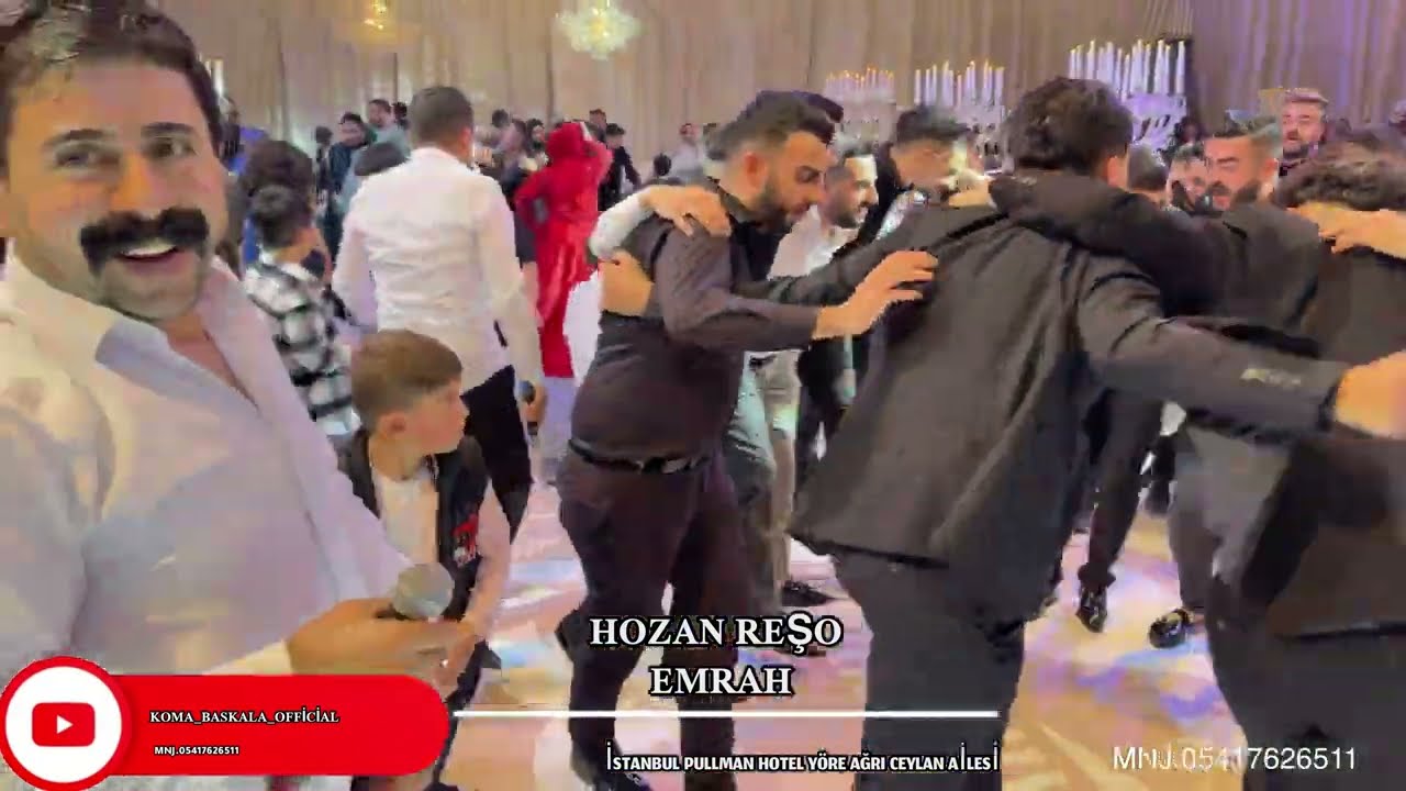 HOZAN REŞO  İSTANBUL PULLMAN HOTEL AĞRI DÜĞÜNÜ CEYLAN AİLESİ 10.12.2023