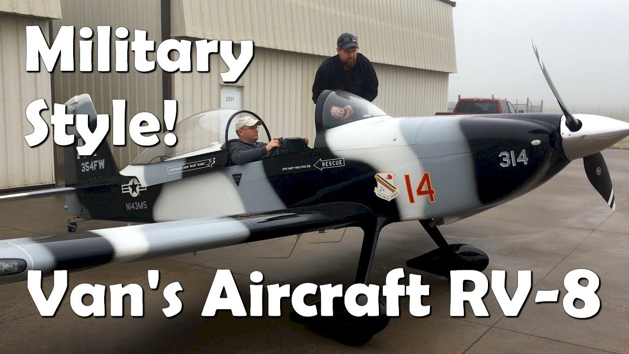 Jason's Military Paint Scheme! Van's Aircraft RV-8