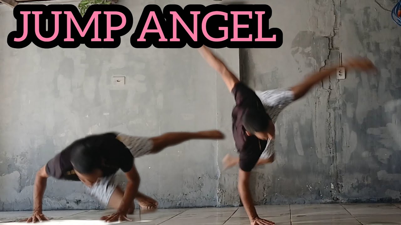 JUMP ANGEL (360 KICK + KNEE DROP) 